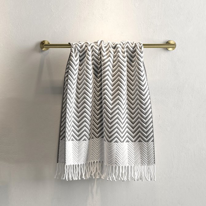 Geesa Nemox Gold Wieszak Na Ręczniki Złoty 916507-07-45